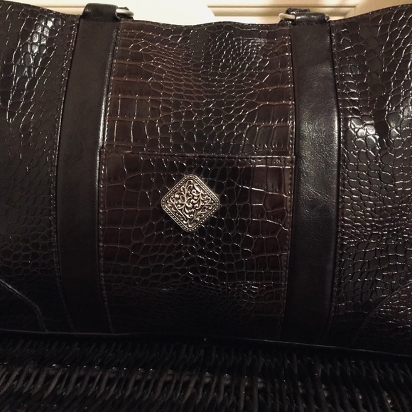 Coldwater Creek Handbags - Coldwater Creek Chocolate Brown Laptop/Handbag